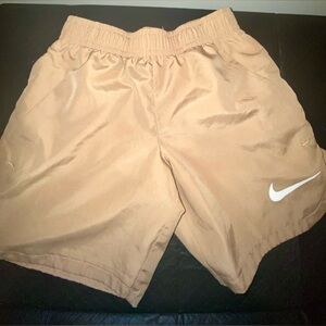 Nike Toddler Beige Athletic Shorts